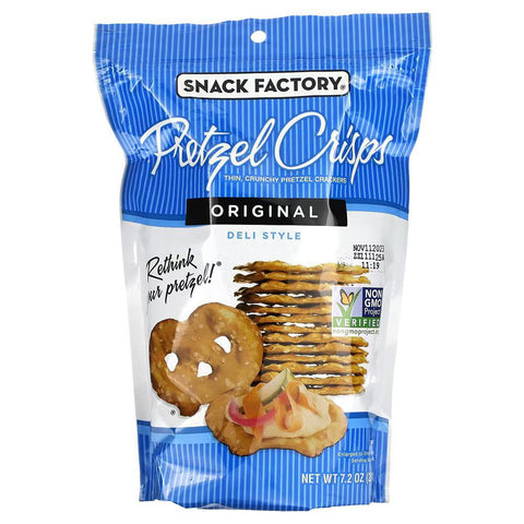 Original Deli Style Pretzel Crisps 7.2OZ Snack Factory