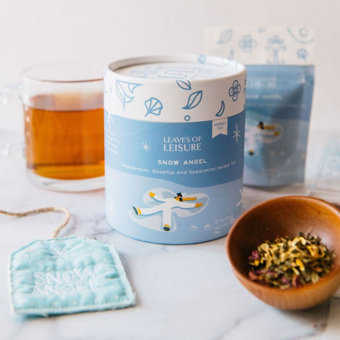 Snow Angel Herbal Tea Caffeine-Free Herbal Tea Leaves of Leisure