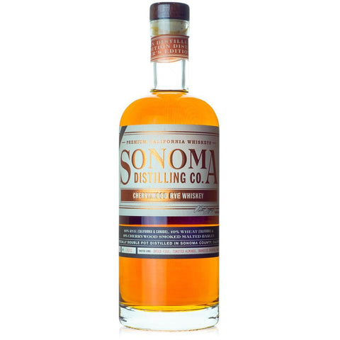 Cherrywood Distiller's Edition Rye Whiskey 750ML Sonoma Distilling Company