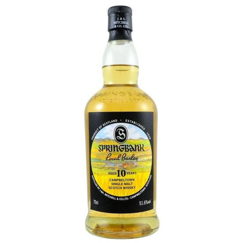 Springbank Local Barley 10yr Cambeltown Scotch Whisky 750ML