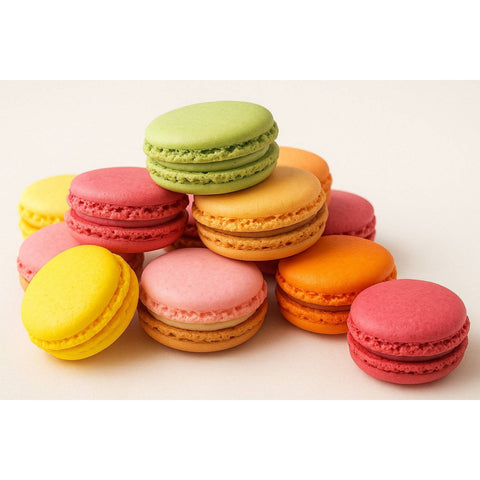 French Macarons 48-Piece Gift Box Gluten-Free Macarons Andy Anand