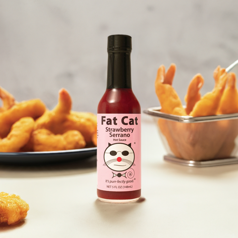 Strawberry Serrano Hot Sauce