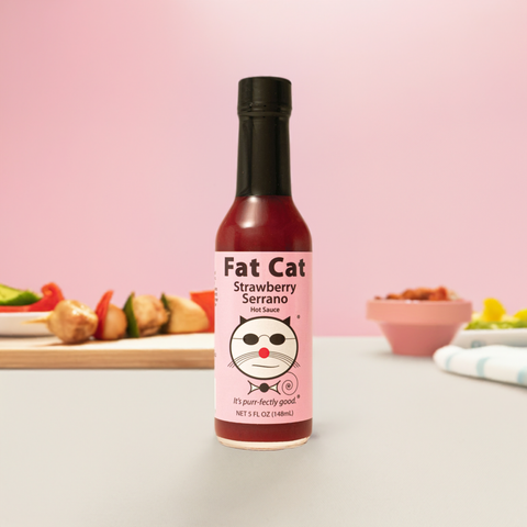 Strawberry Serrano Hot Sauce