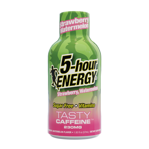 Strawberry Watermelon Flavor Extra Strength 5-hour ENERGY Shots