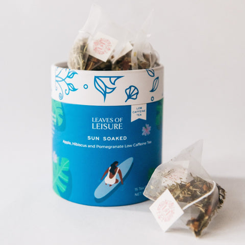 Caffeine-Free Herbal Tea Nutrient-Rich Sun Soaked Tea Leaves of Leisure