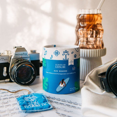 Caffeine-Free Herbal Tea Nutrient-Rich Sun Soaked Tea Leaves of Leisure