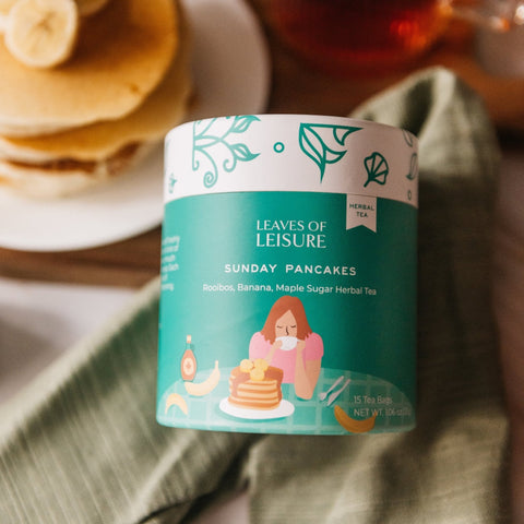Sunday Pancakes Herbal Tea Caffeine-Free Herbal Tea Leaves of Leisure