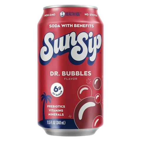 Dr. Bubbles Cherry Vanilla Spice Soda 11.5OZ SunSip