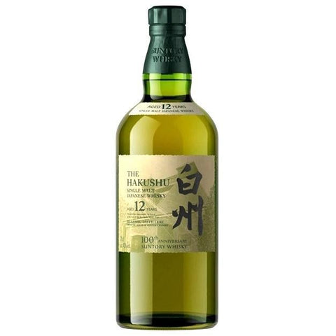 Japanese Whisky 12yr The Hakushu: 100th Anniversary Single Malt Suntory