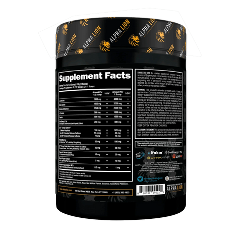Alpha Lion Super Human Extreme Pre - 21 Servings