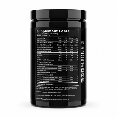 Triple 9 Tactical Grade Pre Workout
