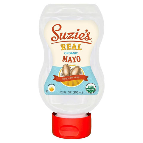 Organic Real Mayonnaise 12OZ Suzie's Organics