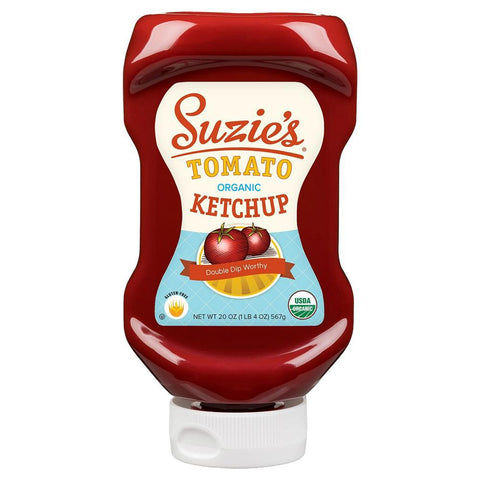 Organic Tomato Ketchup Classic 20OZ Suzies Organics