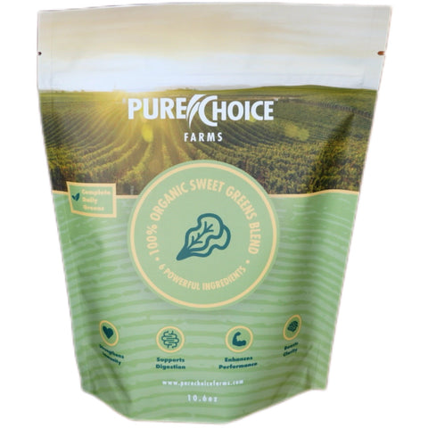 Sweet Greens & Organic Tropics Immune System & Digestion Powder Pure Choice Farms