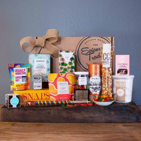 Sweet Tooth Deluxe Box Sweet Snacks Snack Basket