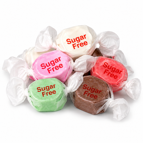 Sugar Free Salt Water Taffy Assorted Flavors Candy Bulk Value Bag
