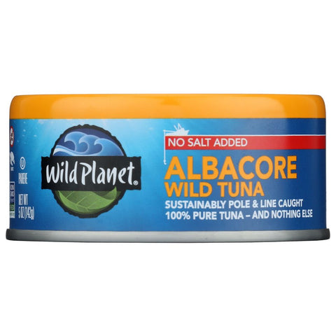 Albacore Wild Tuna No Salt Added 5 oz Wild Planet
