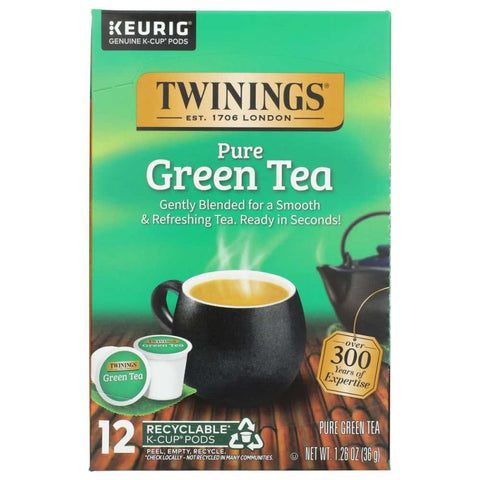 Green Tea Fresh Flavor K Cup Pods 12 pc Twinings Tea
