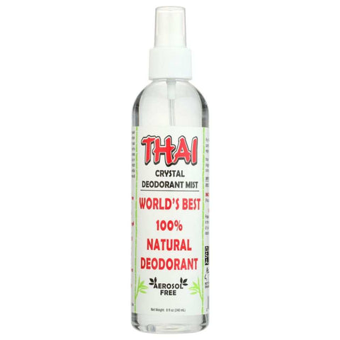 Crystal Mist Body Spray Liquid Deodorant 8 oz THAI DEODORANT
