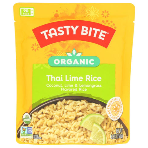 Organic Thai Lime Rice 8.8 oz TASTY BITE