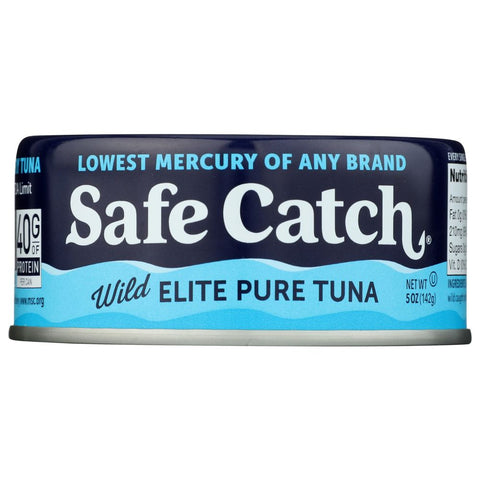 Elite Wild Tuna Low Mercury Tuna 5 oz SAFECATCH
