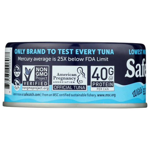Elite Wild Tuna Low Mercury Tuna 5 oz SAFECATCH