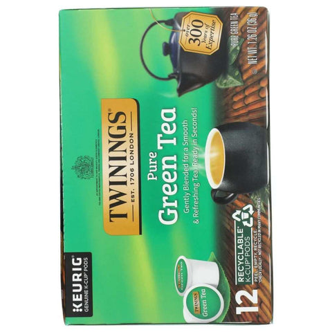 Green Tea Fresh Flavor K Cup Pods 12 pc Twinings Tea