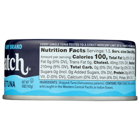Elite Wild Tuna Low Mercury Tuna 5 oz SAFECATCH
