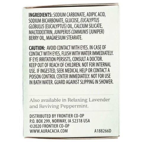 Eucalyptus Purifying Shower Tablets 3 oz Aura Cacia