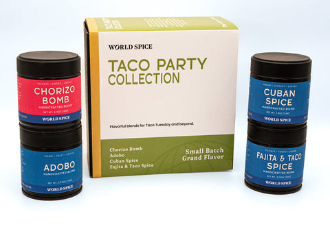 Taco Party Collection Bold Mexican-Inspired Spice Blends