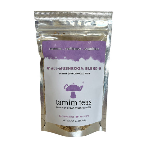 All Mushroom Blend Functional Wellness Mushroom Tea Tamim Teas