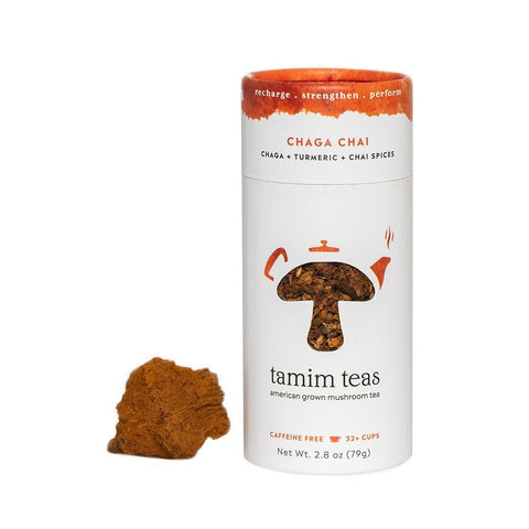 Chaga Mushroom Tea Chaga Chai Organic Herbal Tea Tamim Teas