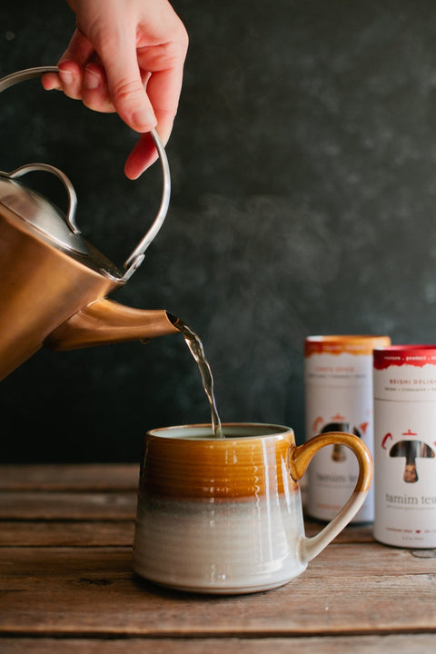 Lion's Mane Tea Organic Lion's Spice Tea Tamim Teas