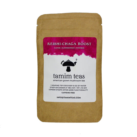 Reishi Chaga Boost Organic Chaga Reishi Tea Tamim Teas