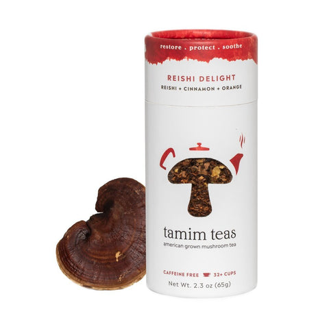Reishi Mushroom Tea Organic Blend Tamim Teas