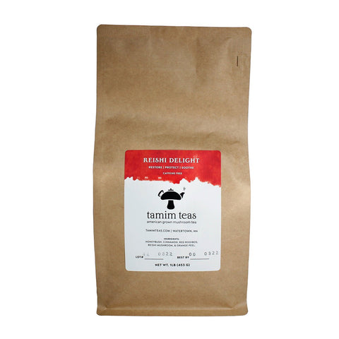 Reishi Mushroom Tea Organic Blend Tamim Teas