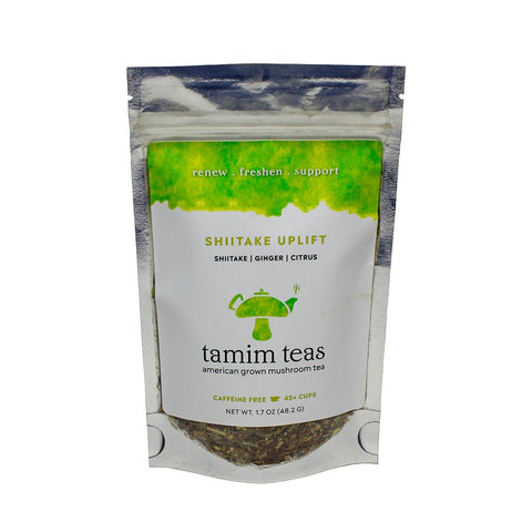 Shiitake Uplift Organic Shiitake Mushroom Tea Tamim Teas