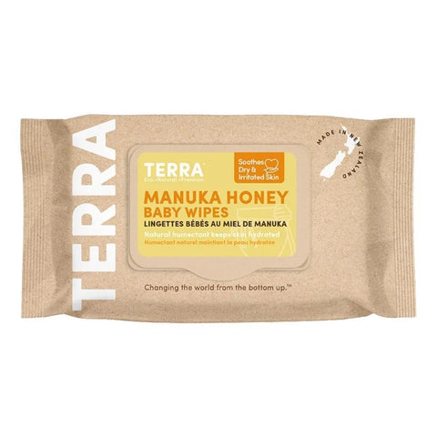 Manuka Honey Moisturizing Baby Wipes 70PLY Terra