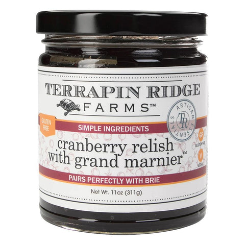 Cranberry Relish with Grand Marnier Tart Cranberry Sauce Terrapin Ridge Farms