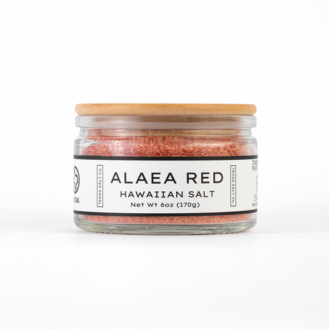 Alaea Red Hawaiian Salt Red-Clay Infused Sea Salt Texas Salt Co