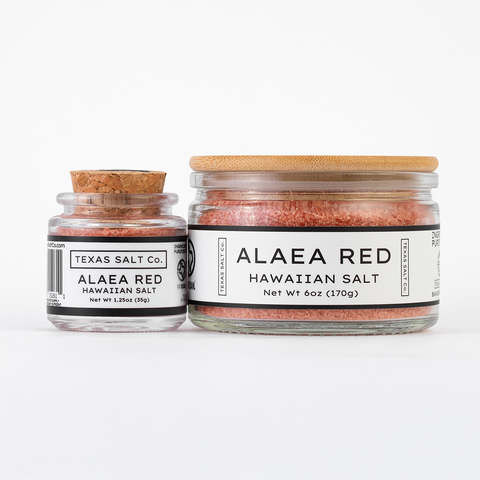 Alaea Red Hawaiian Salt Red-Clay Infused Sea Salt Texas Salt Co