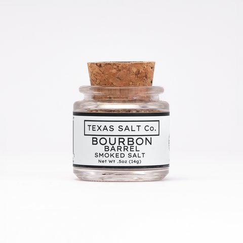 Bourbon Barrel Smoked Salt Smoked Sea Salt Texas Salt Co