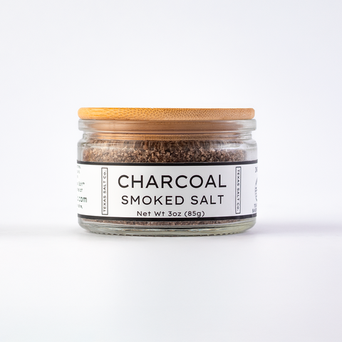 Charcoal Smoked Pacific Ocean Flake Sea Salt