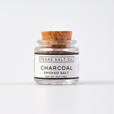 Charcoal Smoked Pacific Ocean Flake Sea Salt