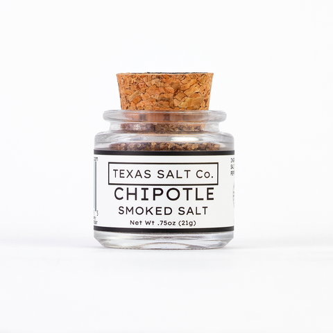 Chipotle Smoked Salt Mild Heat Versatile Ingredient Texas Salt Co