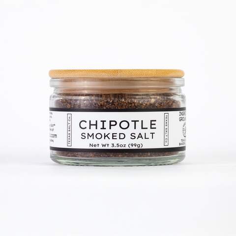 Chipotle Smoked Salt Mild Heat Versatile Ingredient Texas Salt Co