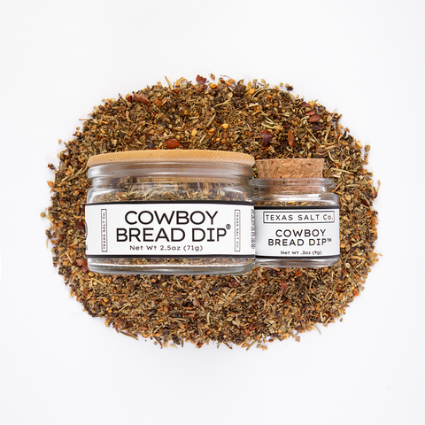Cowboy Bread Dip® Smoked Spice Blend Bread Dip Texas Salt Co