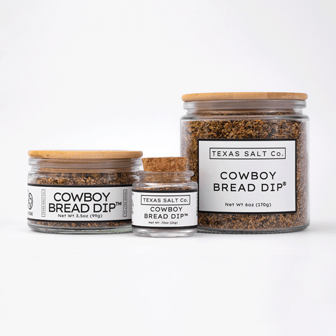 Cowboy Bread Dip® Smoked Spice Blend Bread Dip Texas Salt Co