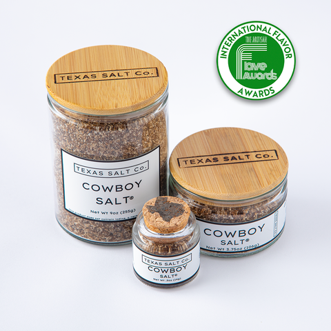 Cowboy Salt Pacific Ocean Flake Sea Salt Blend Texas Salt Co