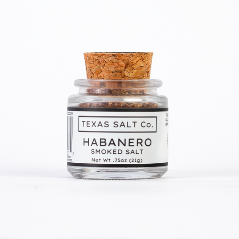 Habanero Smoked Salt Pecan Wood Smoked Salt Texas Salt Co